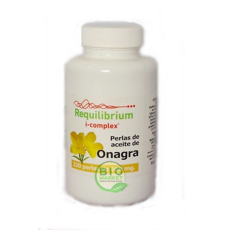 Aceite de Onagra 660 mg 220 Perlas Requilibrium I-