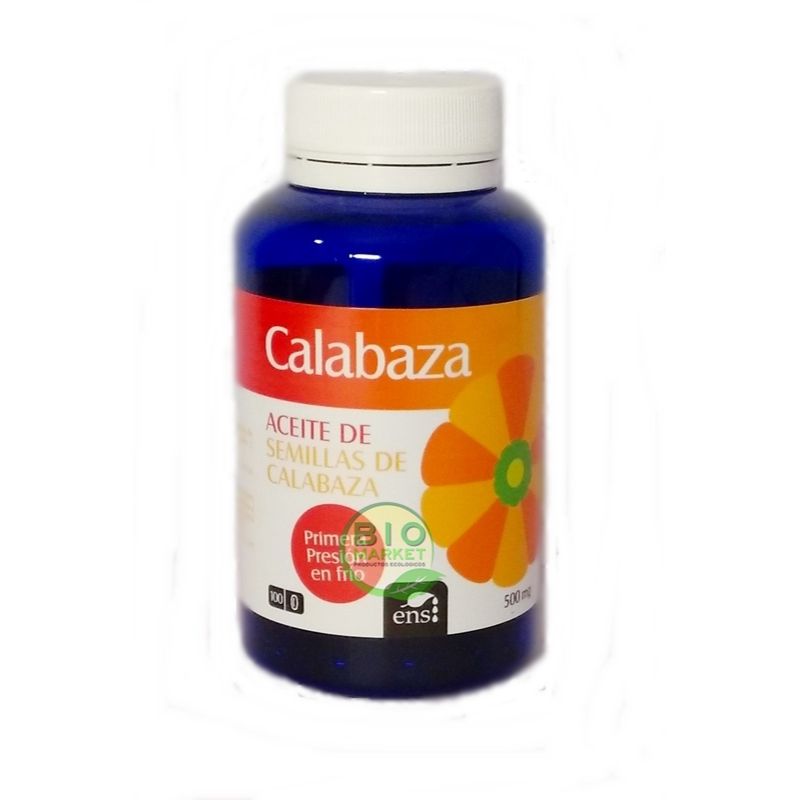 Aceite de Semillas de Calabaza 500 mg 100 Perlas E