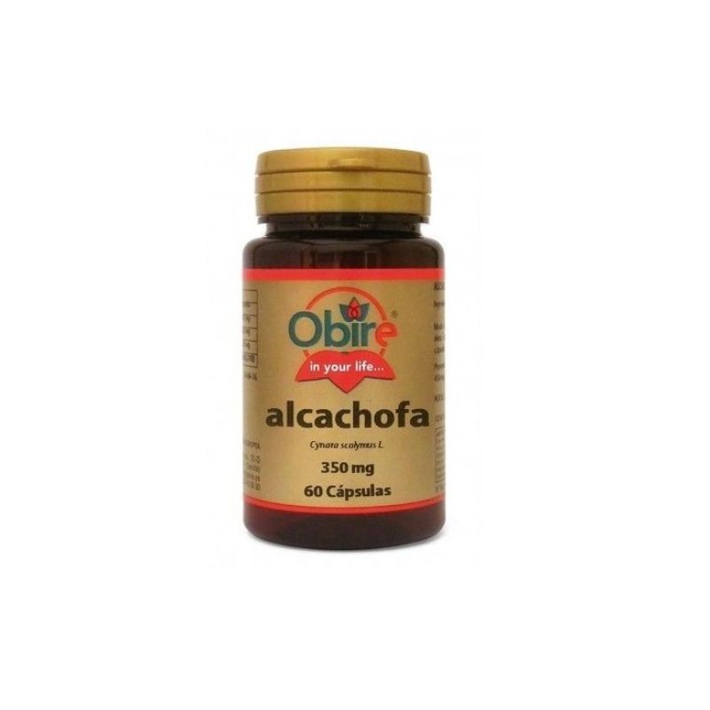 Alcachofa 350 mg 60 Cápsulas Obire