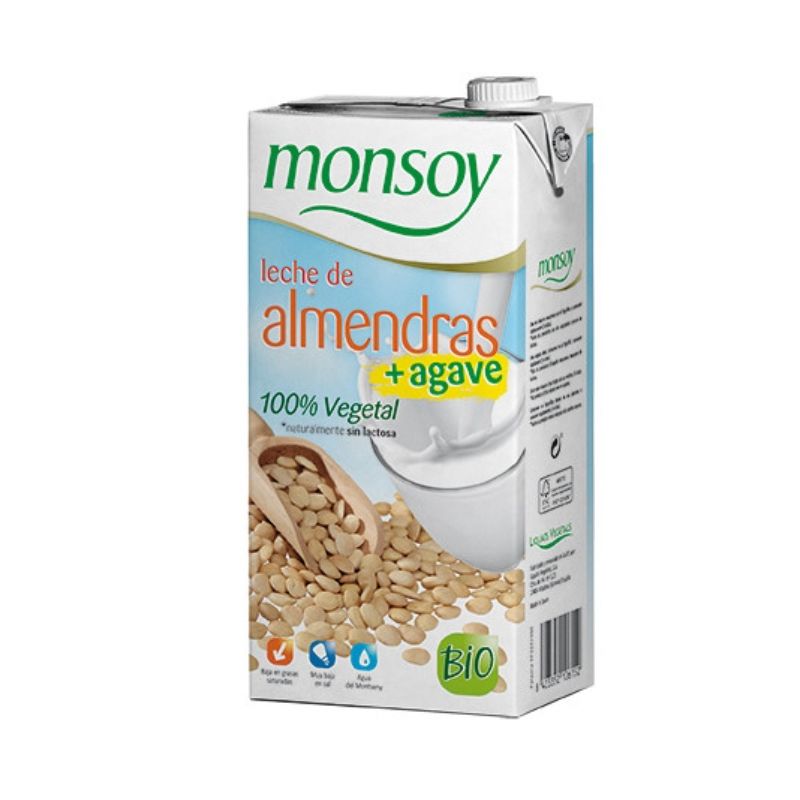Bebida de Almendras y Agave Bio 1 L Monsoy