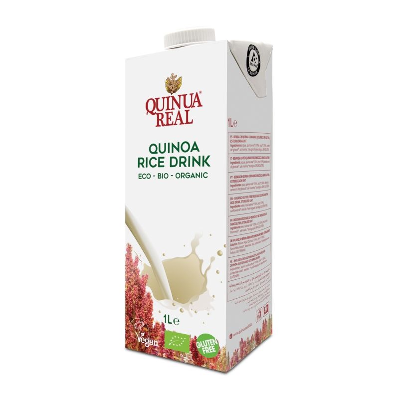 Bebida de Quinoa y Arroz Bio 1 L Quinua Real