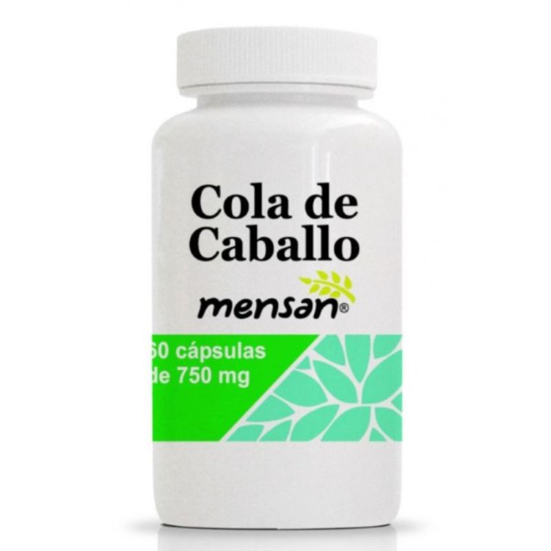 Cola de caballo 750 mg 60 cápsulas. Mensan