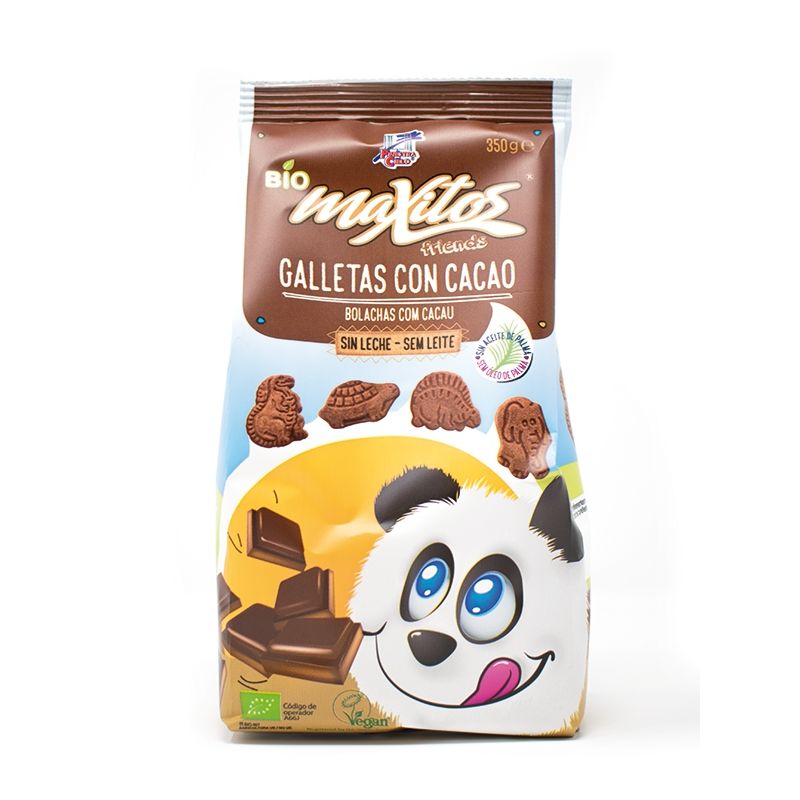 Maxitos Galletas con Cacao Bio 350 g. La Finestra