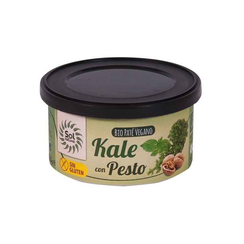 Paté Vegano de Kale con Pesto Bio 125 g. Sol Natur