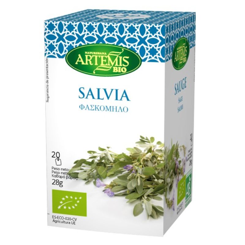 Salvia Bio 20 Bolsitas. Artemis