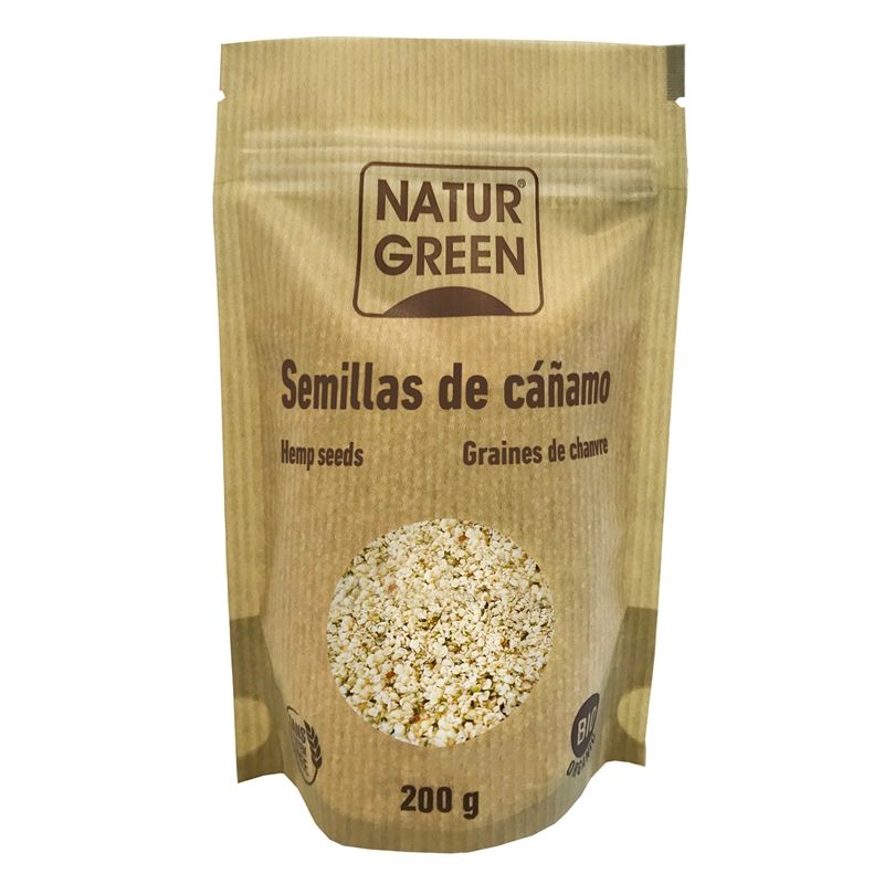 Semillas de Cáñamo Bio 200 g. NaturGreen