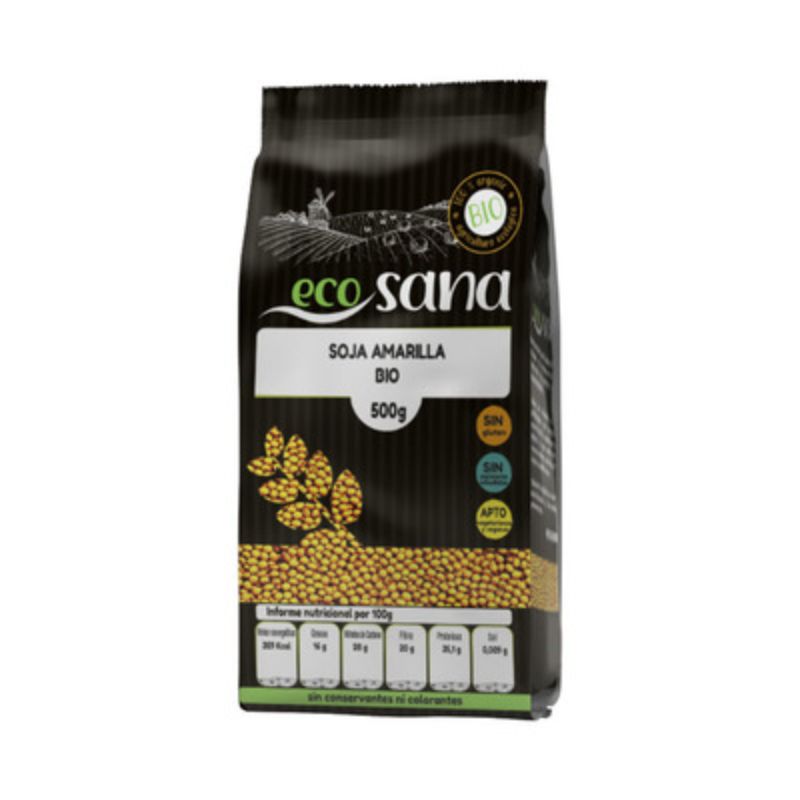 Soja Amarilla Bio 500 g. Ecosana