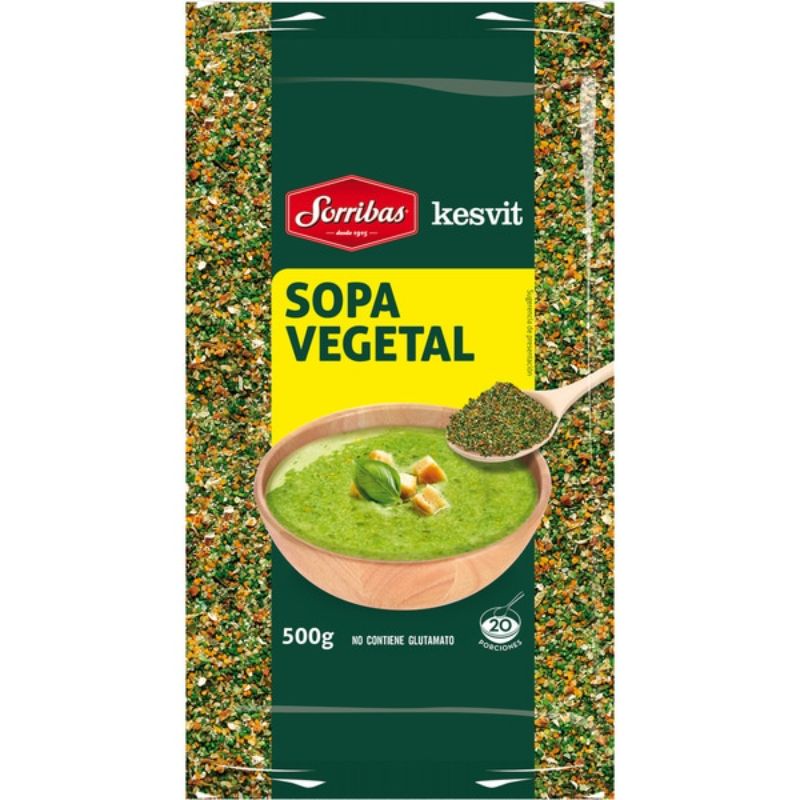 Sopa Vegetal Kesvit 500 g. Sorribas