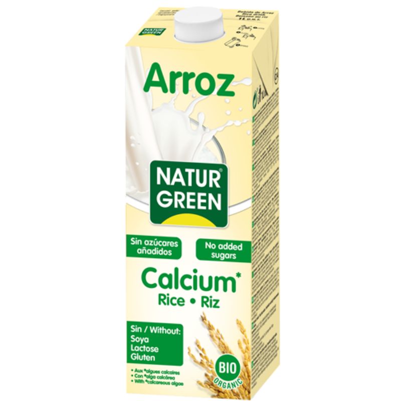 Bebida de Arroz con Calcio Bio 1 L NaturGreen