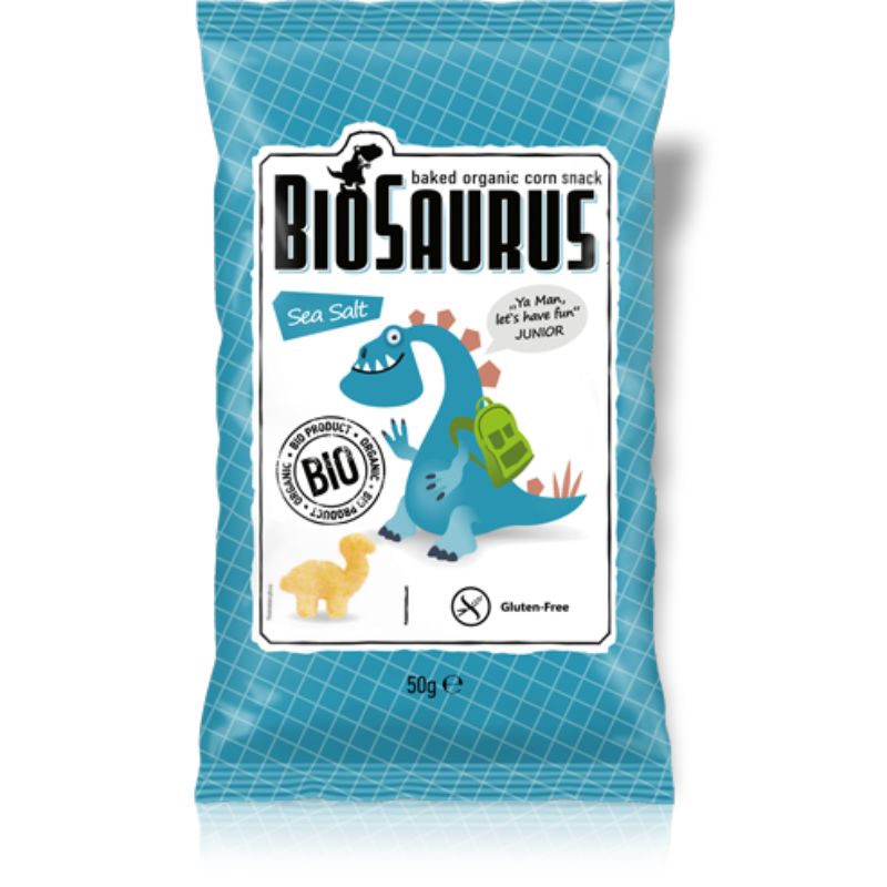 BioSaurus Snack de Maíz Horneado Bio 50 g. McLloyd’s