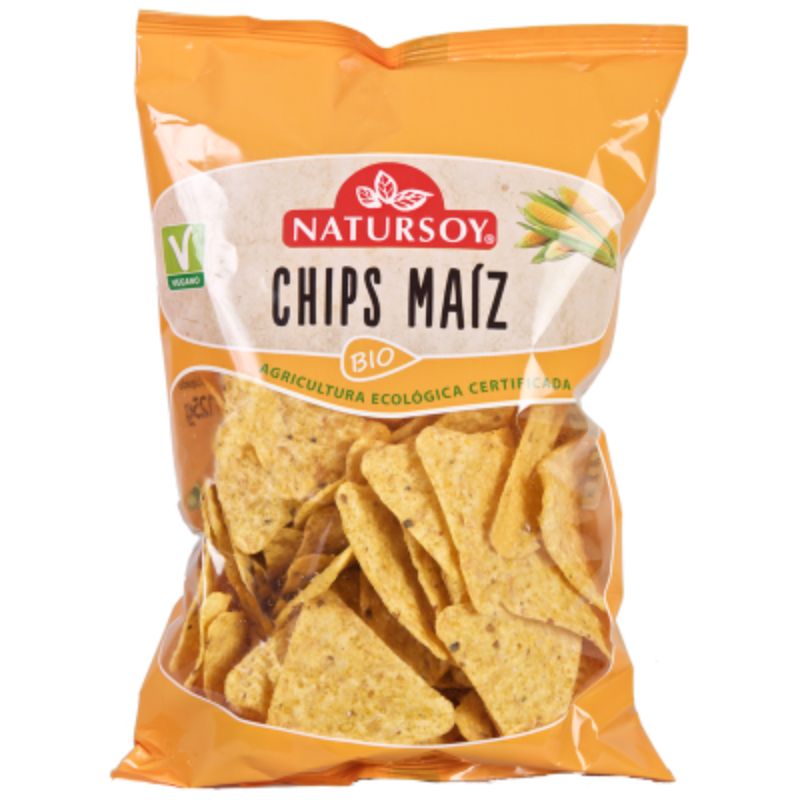 Chips de Maíz Bio 125 g Natursoy
