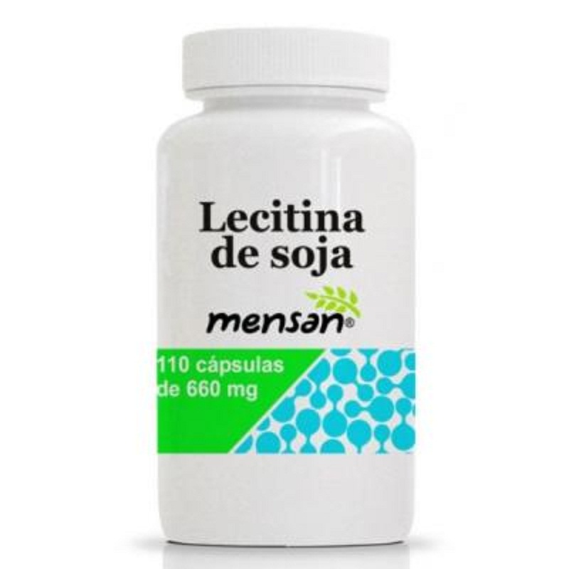 Lecitina de Soja 660 mg 110 Cápsulas. Mensan