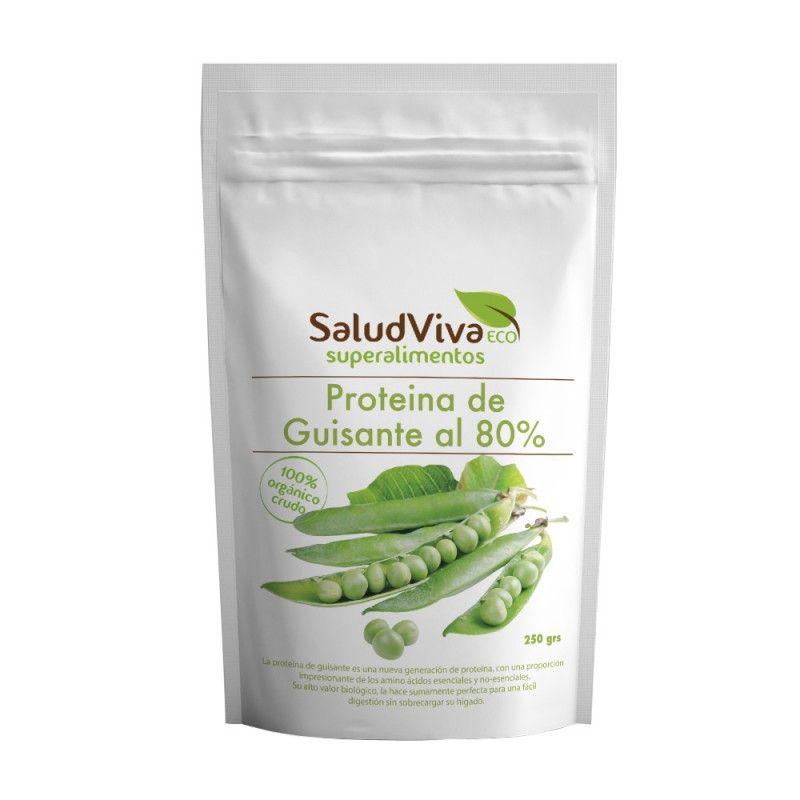 Proteína de Guisante al 80% Bio 250 g. Salud Viva