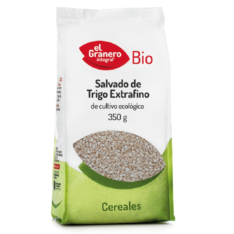 Salvado Extrafino de Trigo Integral Bio 350 g. El Granero Integral