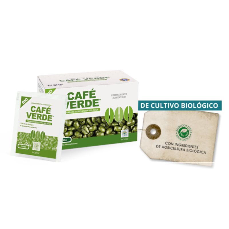 Tisana de Café Verde Bio 20 Bolsitas. Noefar