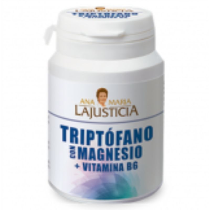 Triptófano con Magnesio + Vitamina B6 60 Comp.