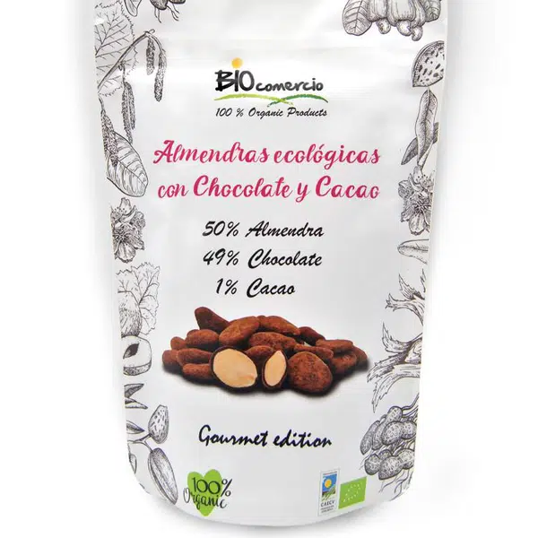 Almendra  Chocolate y Cacao 100g Biocomercio