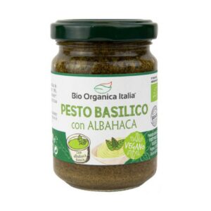 Pesto vegano albahaca 140 g Bio Organica Italia