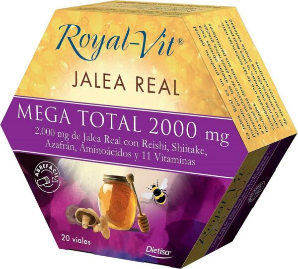 Royal Vit Mega Total 2000 mg 20 Viales  Dietisa
